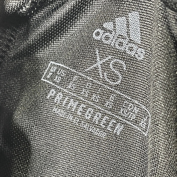 Adidas Aeroready‎ Tiro Track Pants Gray Stripes Drawstring Zip Pockets Size XS - Picture 13 of 16